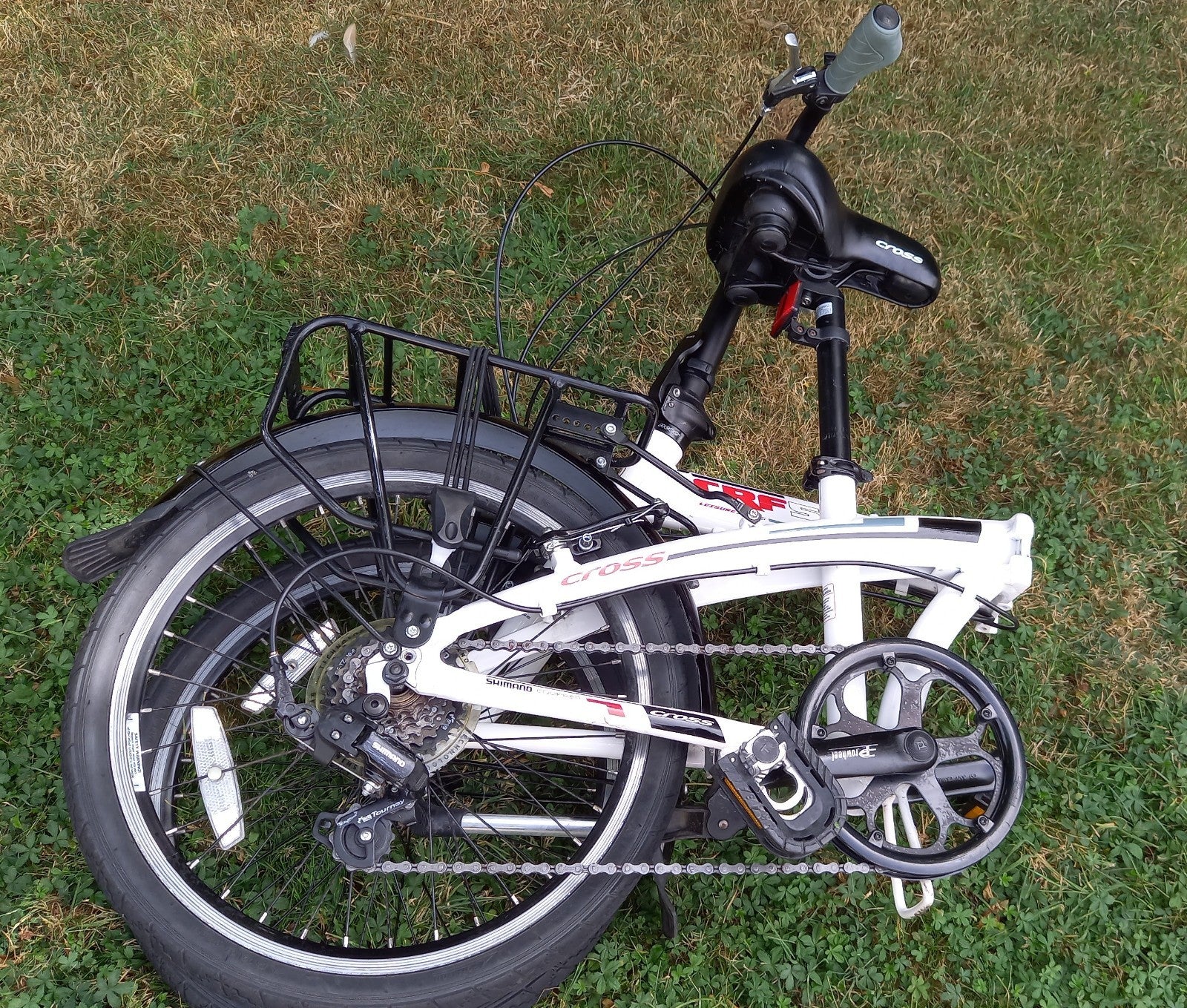 Cross CRF500 20 inch White Size Unisex Folding Bike
