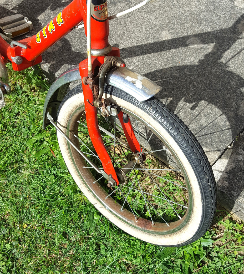 Vintage 'Star' Child's FOLDING Bike / Bicycle. Needs TLC. Please read listing