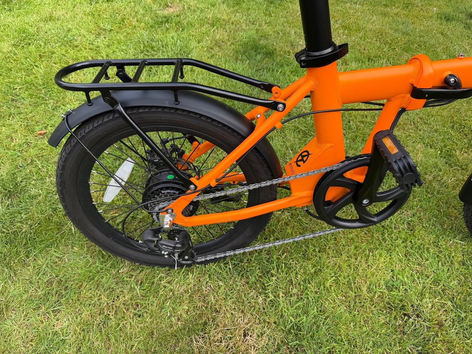 Estarli e20 folding bike orange