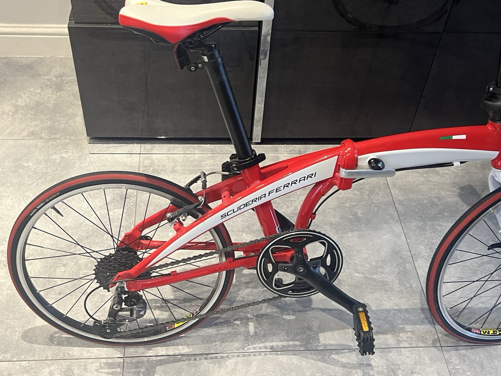 Ferrari Secuderia red Foldable Bike