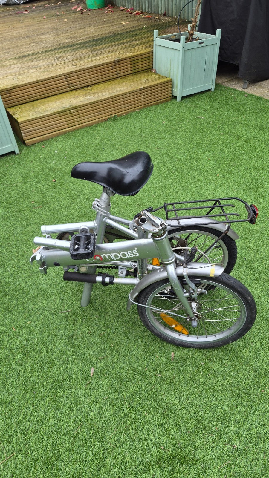Compass  lightweight folding bicycle 16" wheels.
