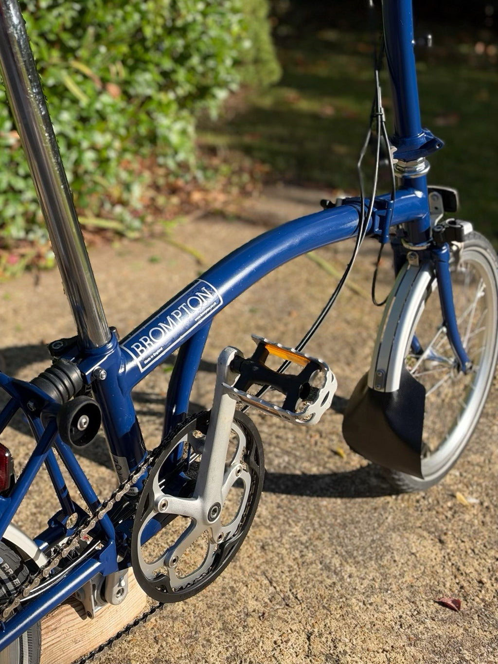 Brompton M3L 2013 Folding Bike 3-Speed, Tempest Blue