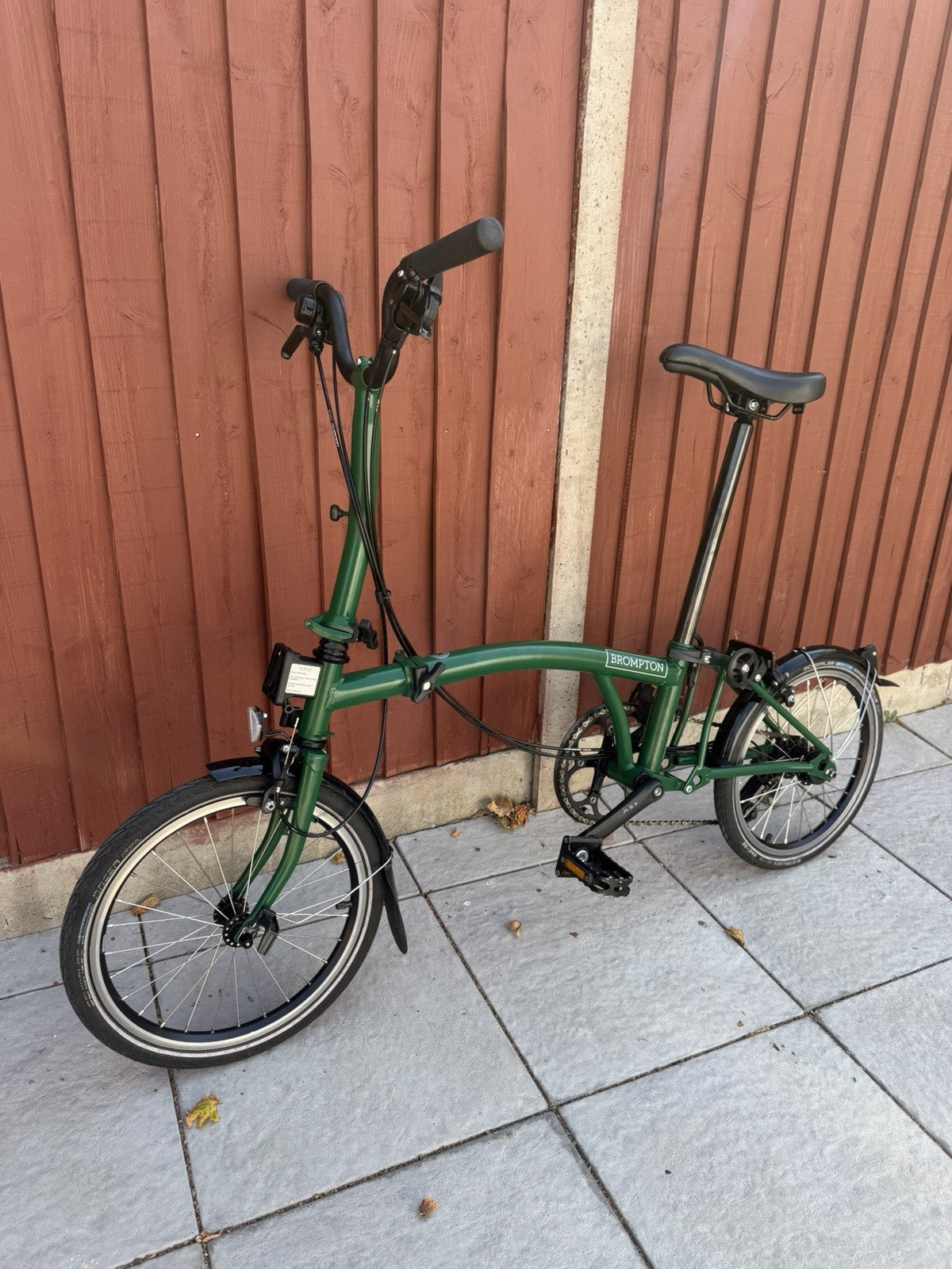 Brompton C Line Racing Green 2025 E 12 Speed