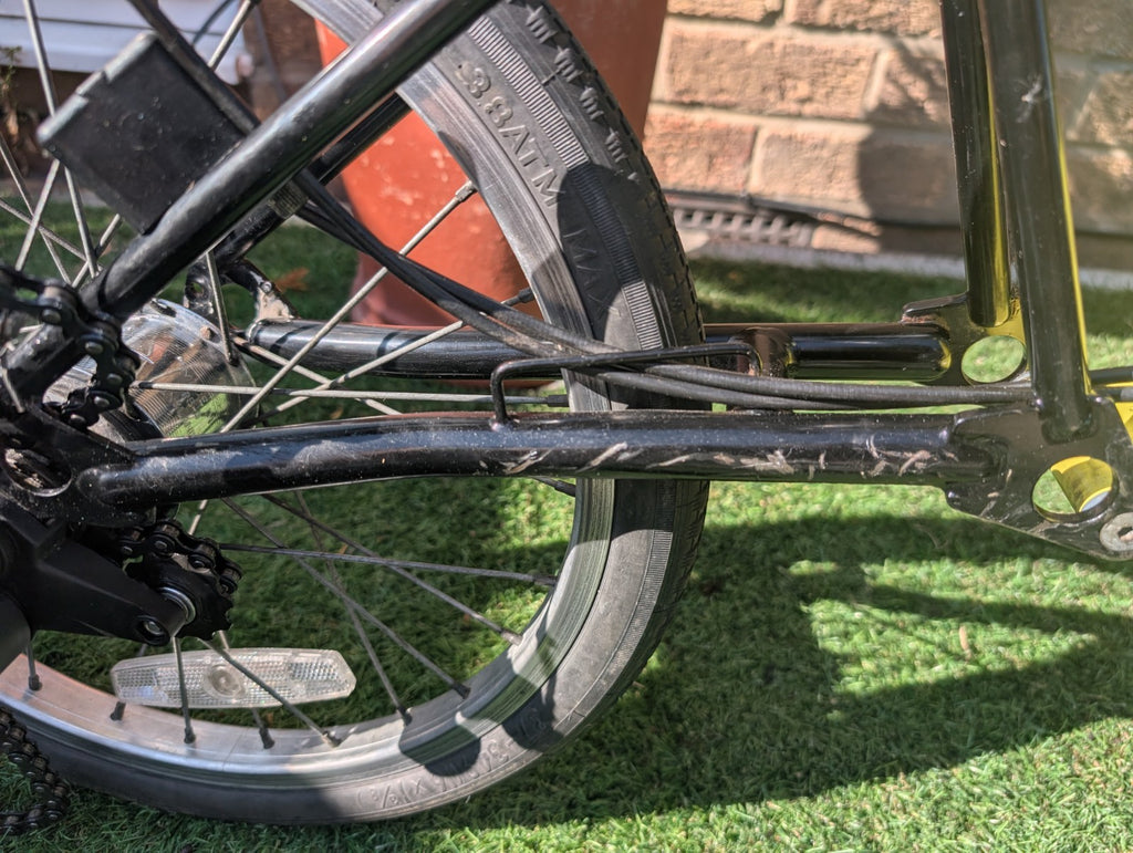 Brompton 1998 C Line T5 Folding Bike 5 Speed plus parts requires assembly