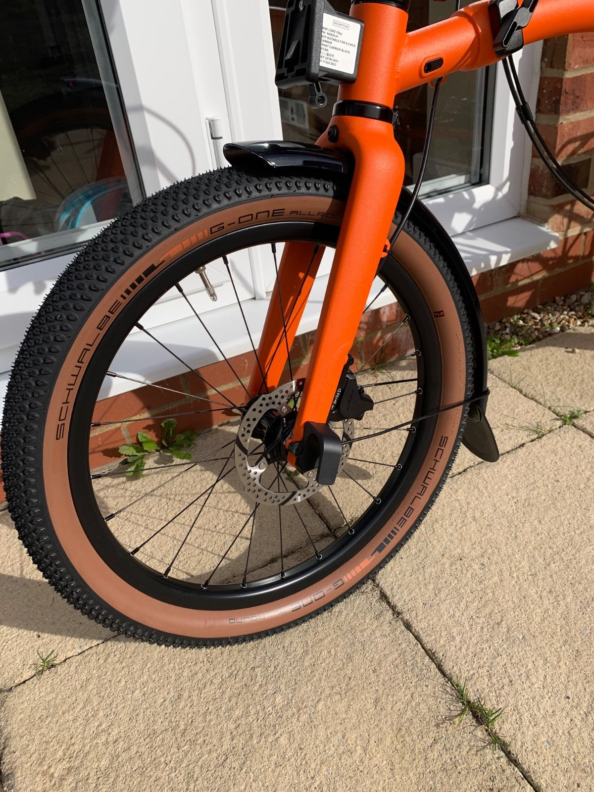 Brompton G-Line Large - adventure orange