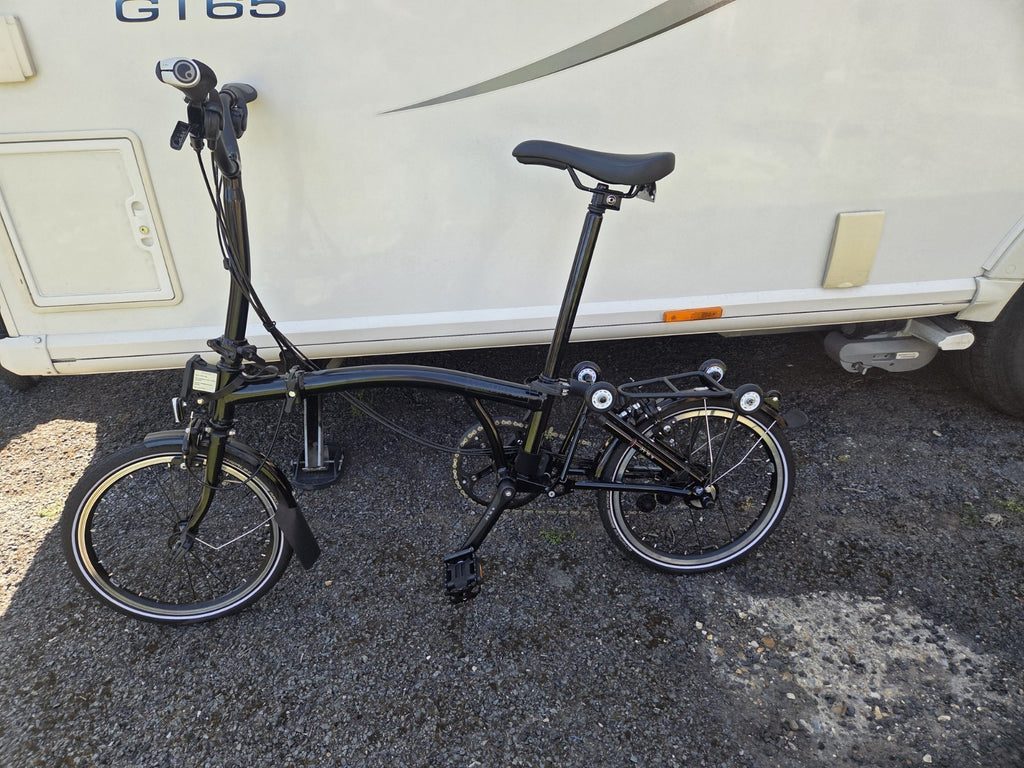 Brompton Black Edition S6L C-Line Folding Bike (2022).