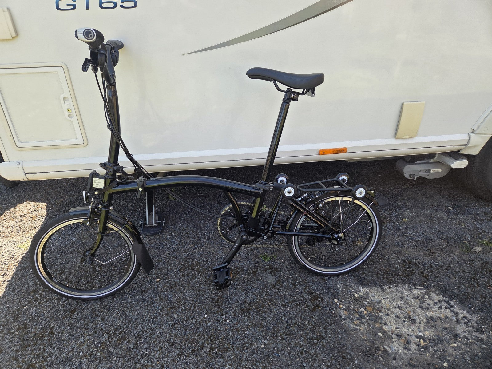 Brompton Black Edition S6L C-Line Folding Bike (2022).