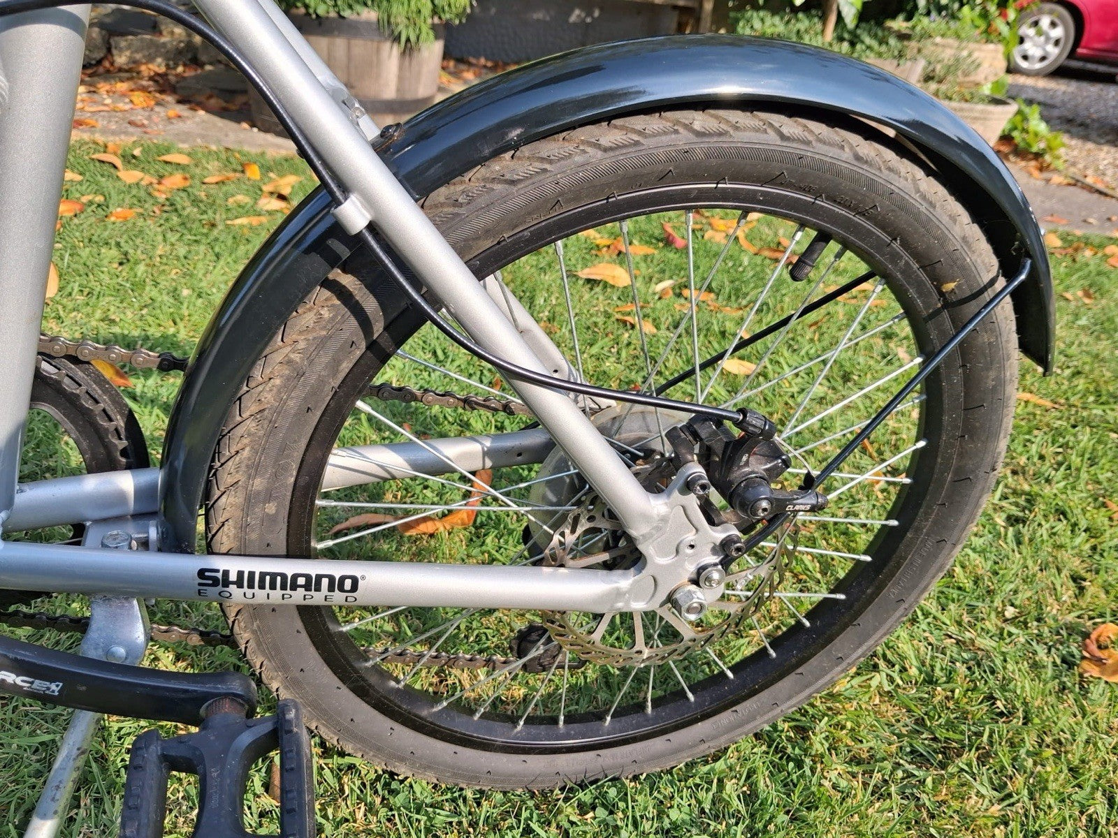 Challenge Urban Camper Semi-Folding Bike With Stand And Mud Guards