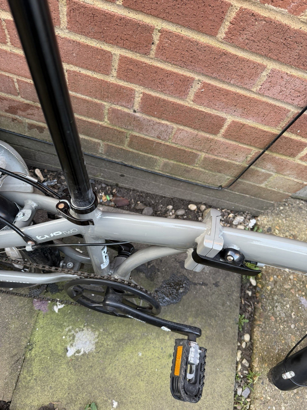 Raleigh Evo 2 Folding Bike 7-Speed Shimano Gears Grey Excellent Condition