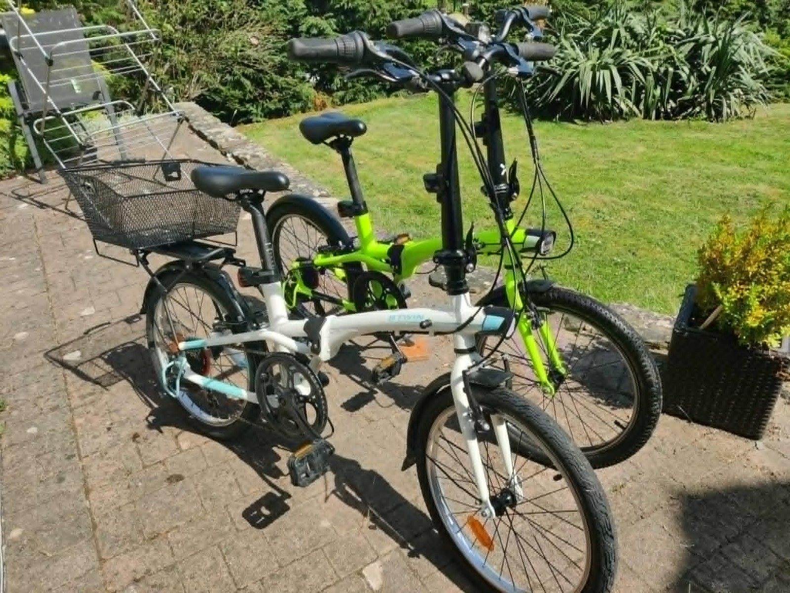 Folding bikes. Btwin tilt 500, good condition