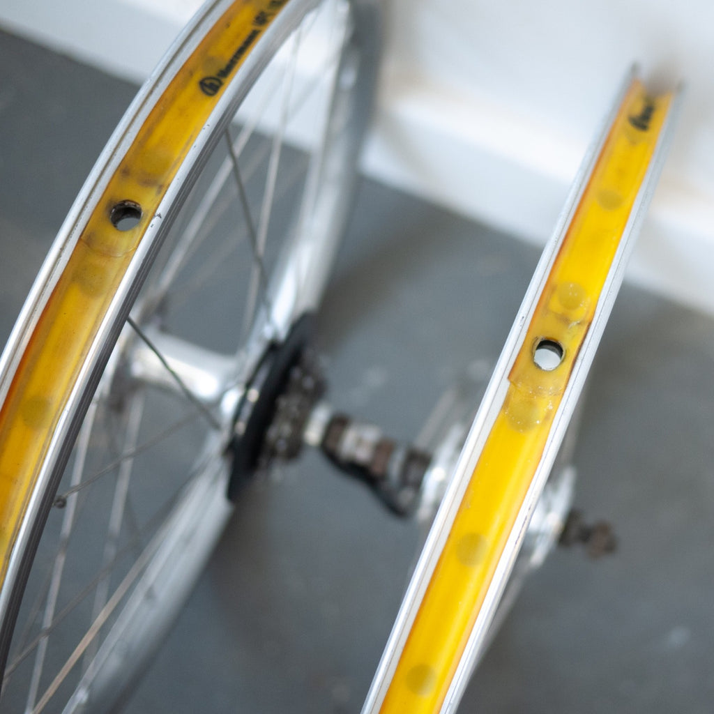 Brompton 1/2 Speed Wheelset Superlight Double Butted Silver 16" 349 E Hook