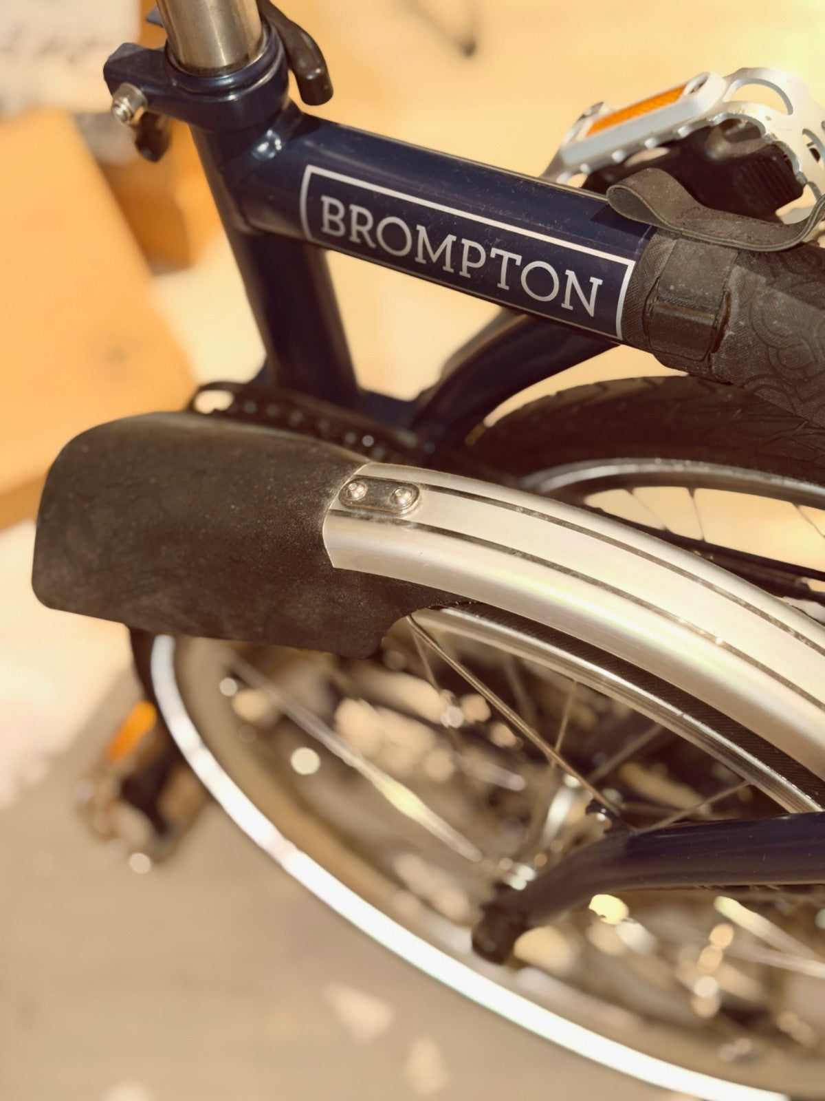 Brompton M3L C Line - Tempest Blue - Excellent Condition + £300 Upgrades