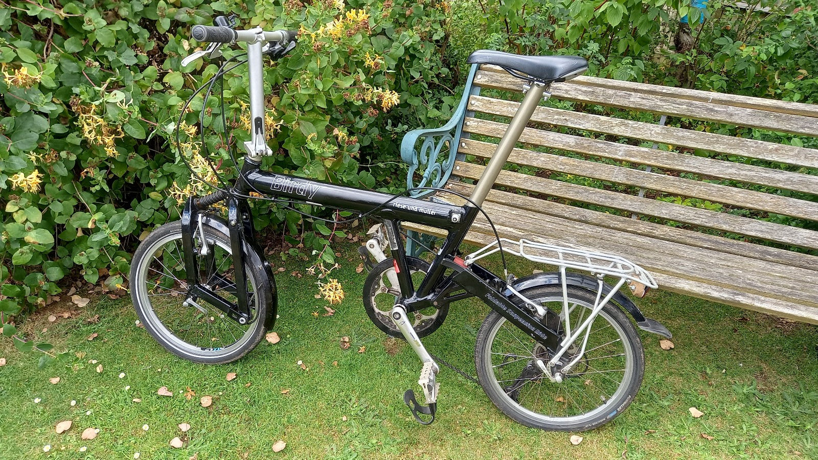 Riese Und Muller Birdy folding bike in good used condition and recent service