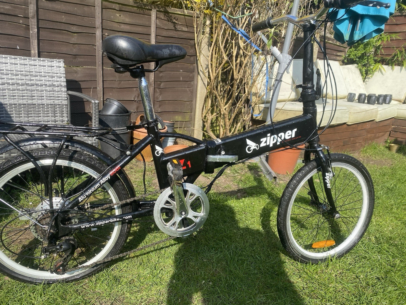 Zipper folding e bike project