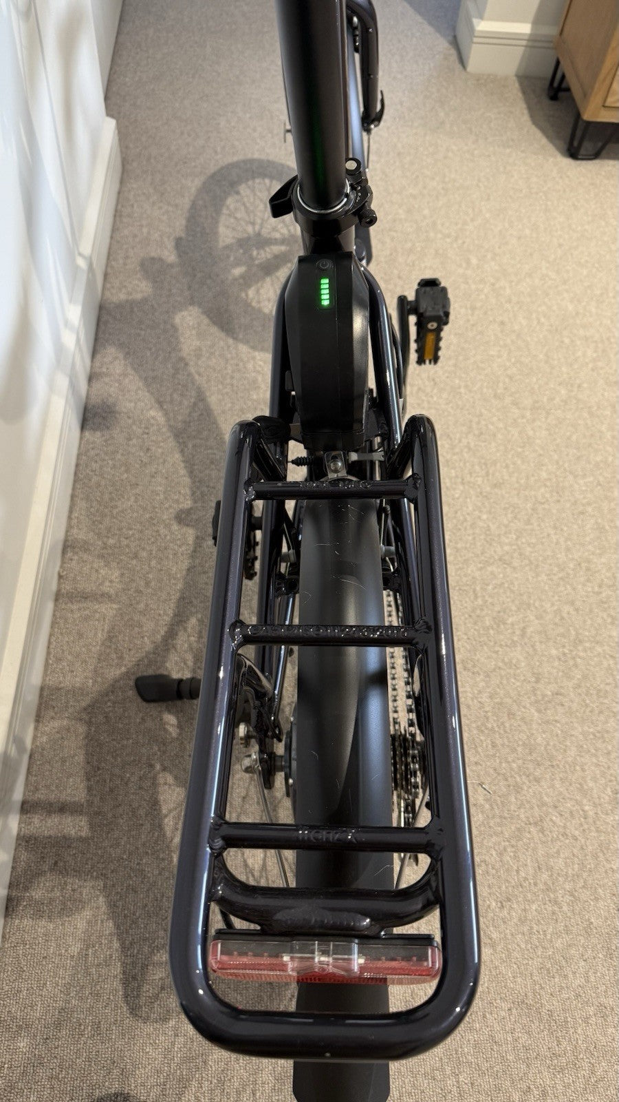Raleigh stow e way Folding Bike Black