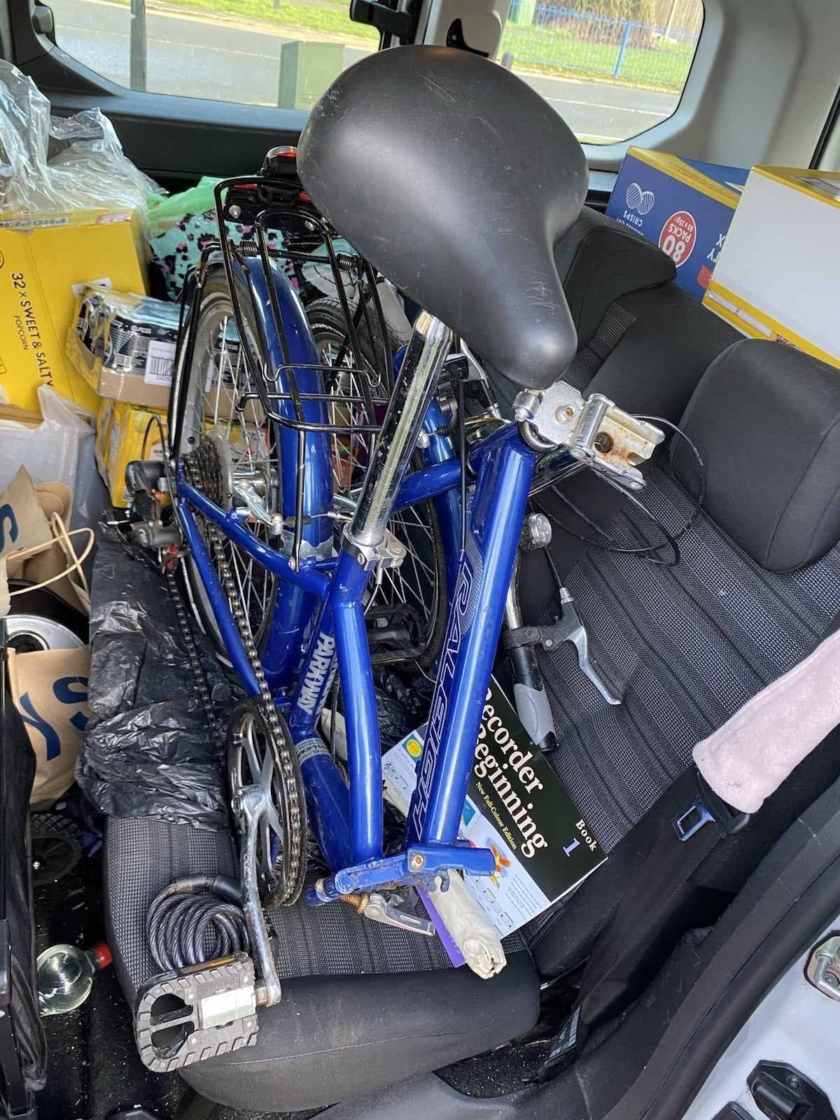 Raleigh Parkway Folding Bicycle. Great For Commuting or Motorhomes And Caravans
