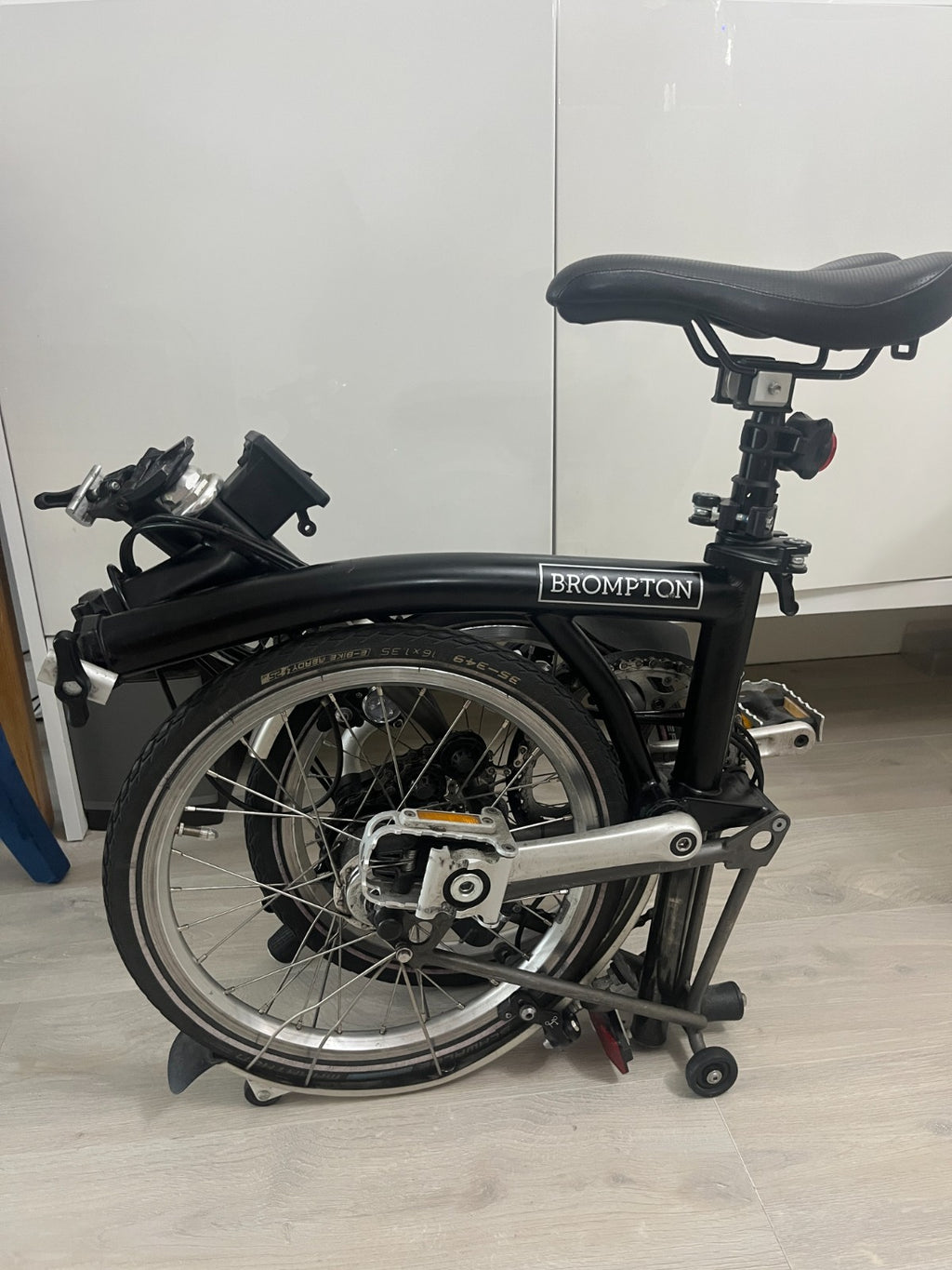 BROMPTONS C LINE SUPERLIGHT MID HANDLEBAR FOLDING BIKE 2019