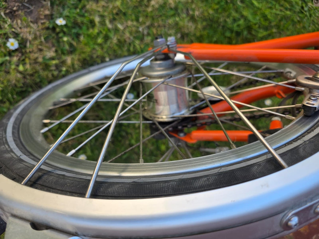 Brompton M6L Folding Bike - Orange Speed