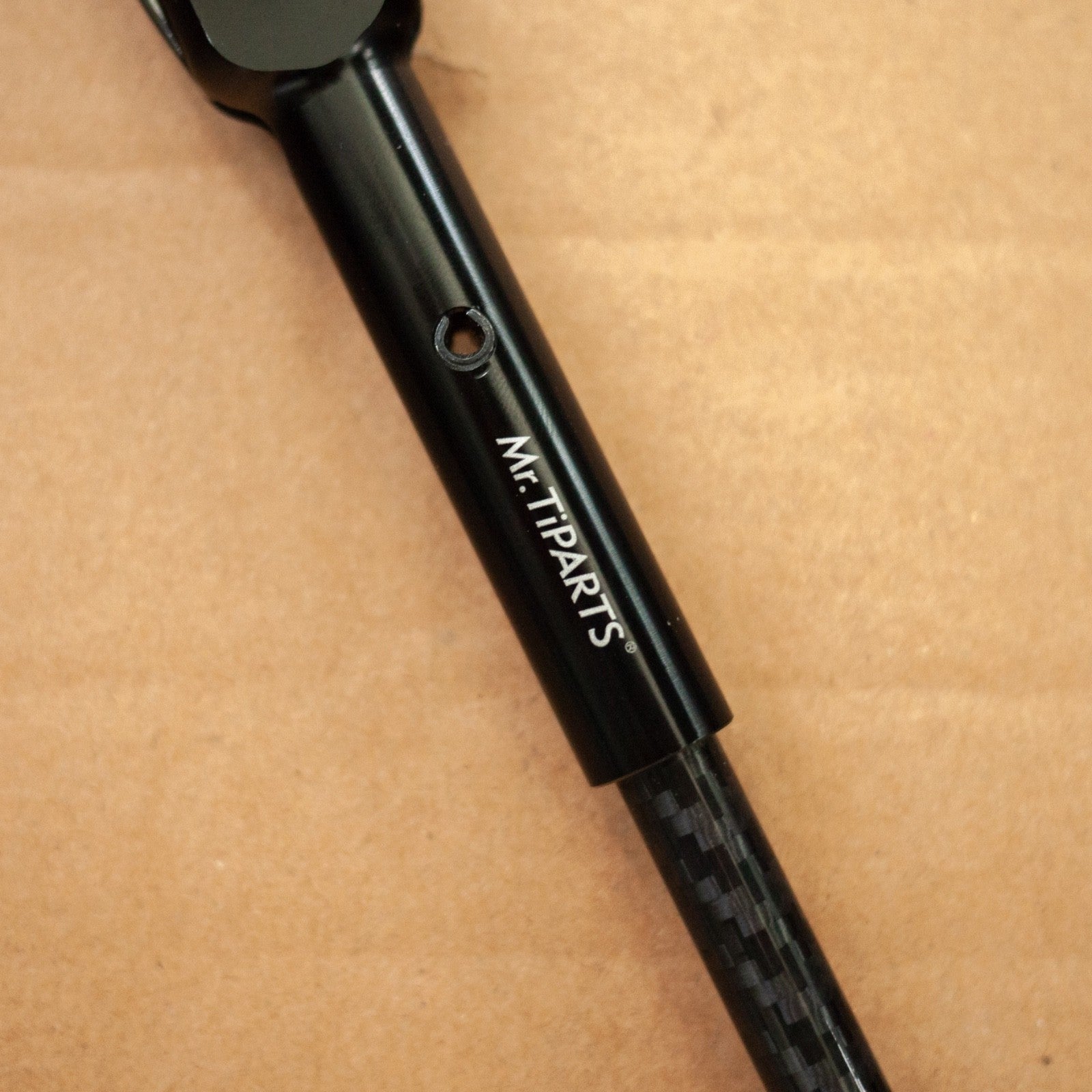 Brompton G line Mr Ti Parts Carbon  Kick Stand Black Free Postage
