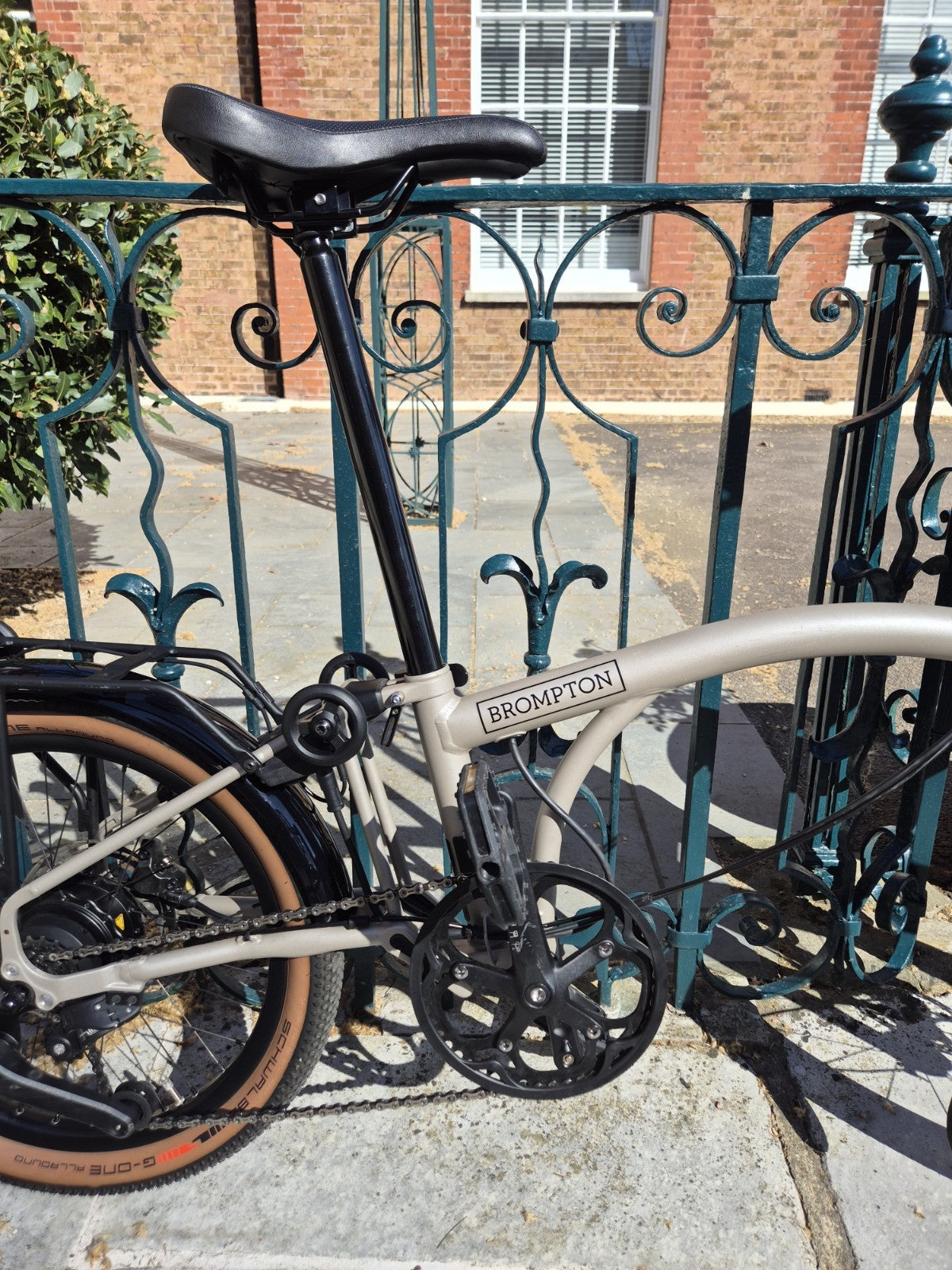 Brompton G Line 4 Speed Medium Super Roller Folding Bike £2850