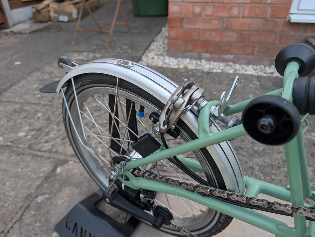 Sage Green 6 Speed Brompton, S6L (2013)