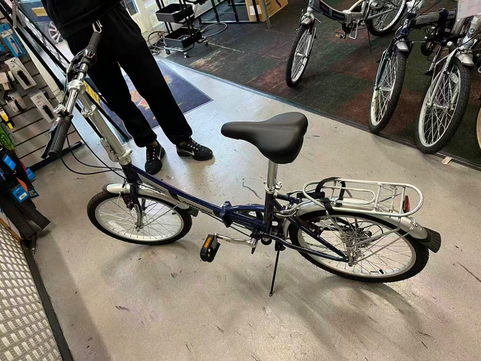 New Ammaco Pakka Compact 20 Inch Wheel Folding Bike FREE Delivery see details