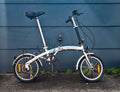 Proteam Folding Bike   6 shimano  gears  16' wheels' bicycle  fold up v-brakes