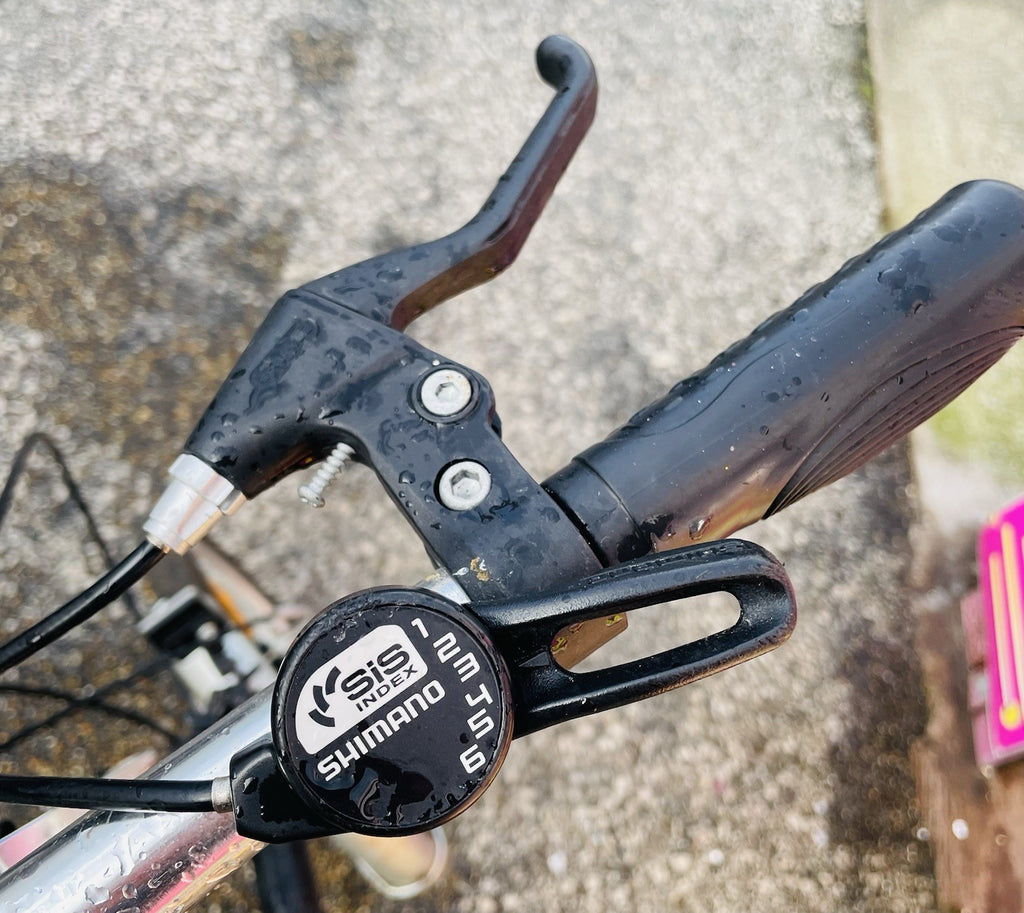 Fold-Up Unisex Bike/Bicycle In Black With Gears