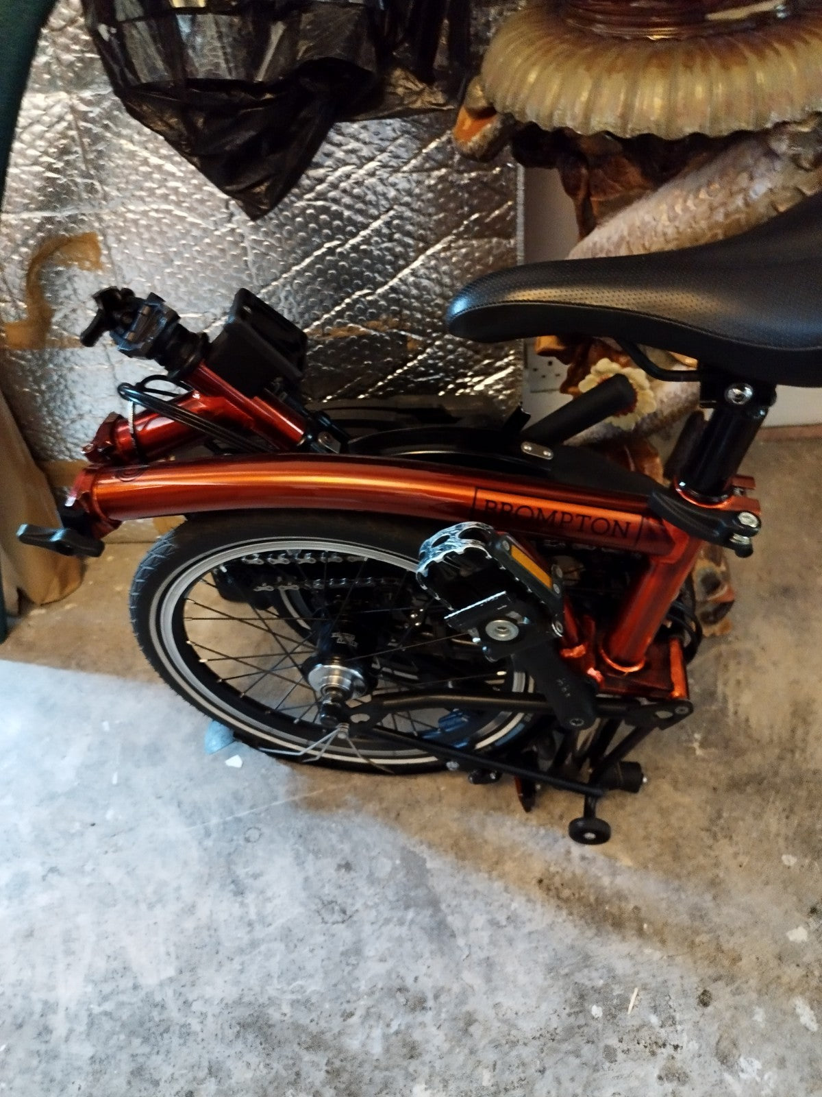 Brompton S6L Flame Lacquer Folding Bike 6 Speed