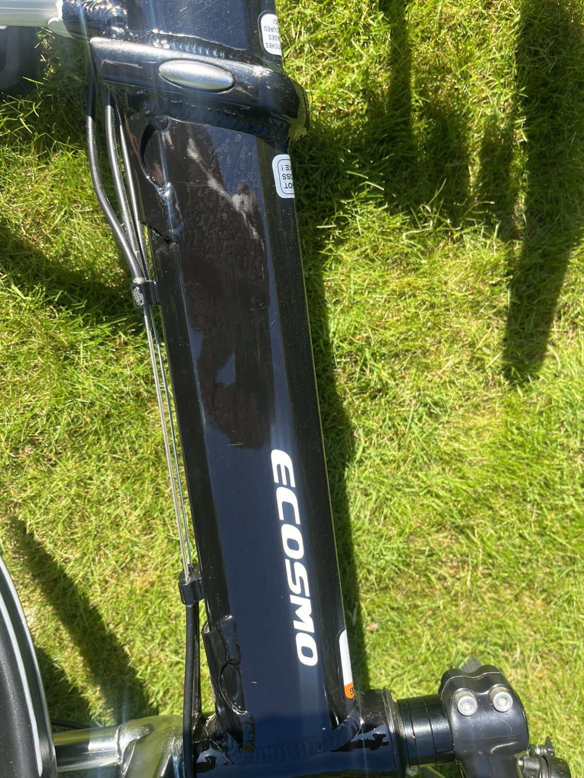 FOLDING Mountain Bike Ecosmo of 26" Wheel 21 Speed Shimano FANTASTIC CONDITION