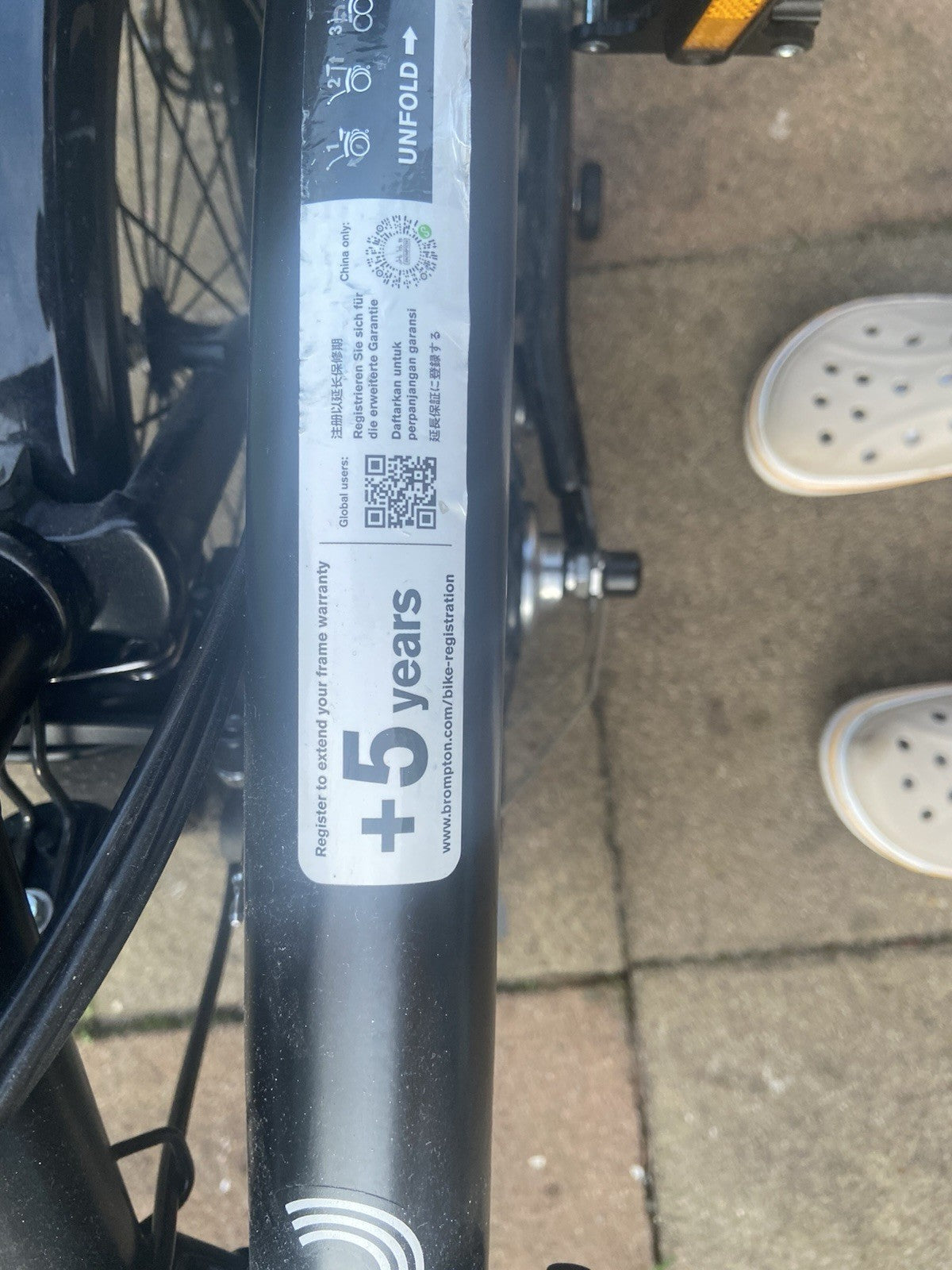Brompton C Line Folding 6 Speed Matt Black