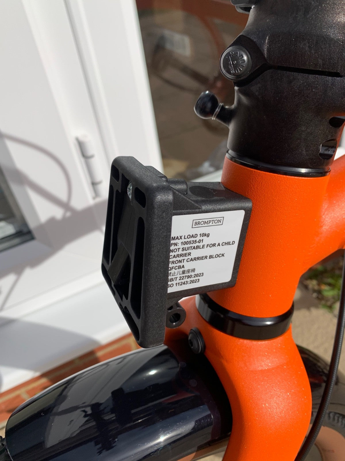 Brompton G-Line Large - adventure orange