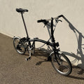 Brompton Folding Bike Black 2021 6 Speed - Very good condition - collection only