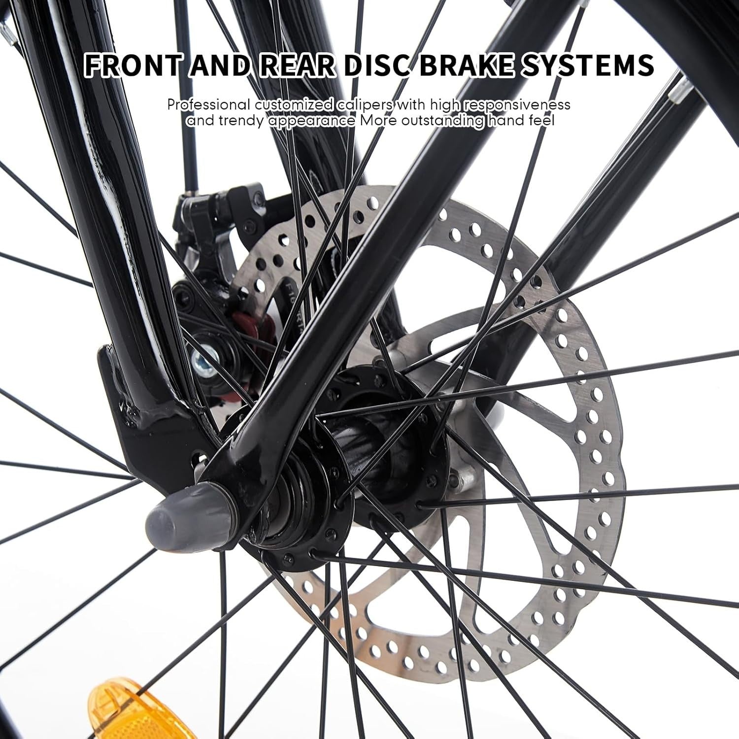 20" Folding Bike Lightweight 7-Speed Shimano Disc Brake Urban Commute