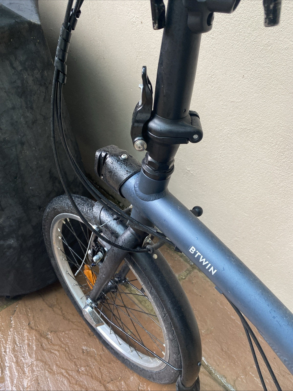 BTWIN TILT 500 | Foldable Bike | Dark Blue | Good Condition* (See Description)