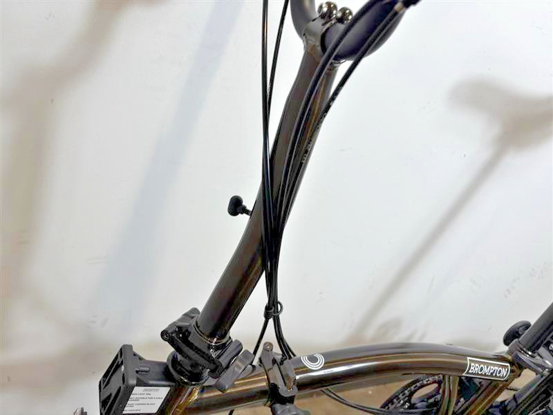 Brompton C Line 12 Speed - Mid - Black Lacquer