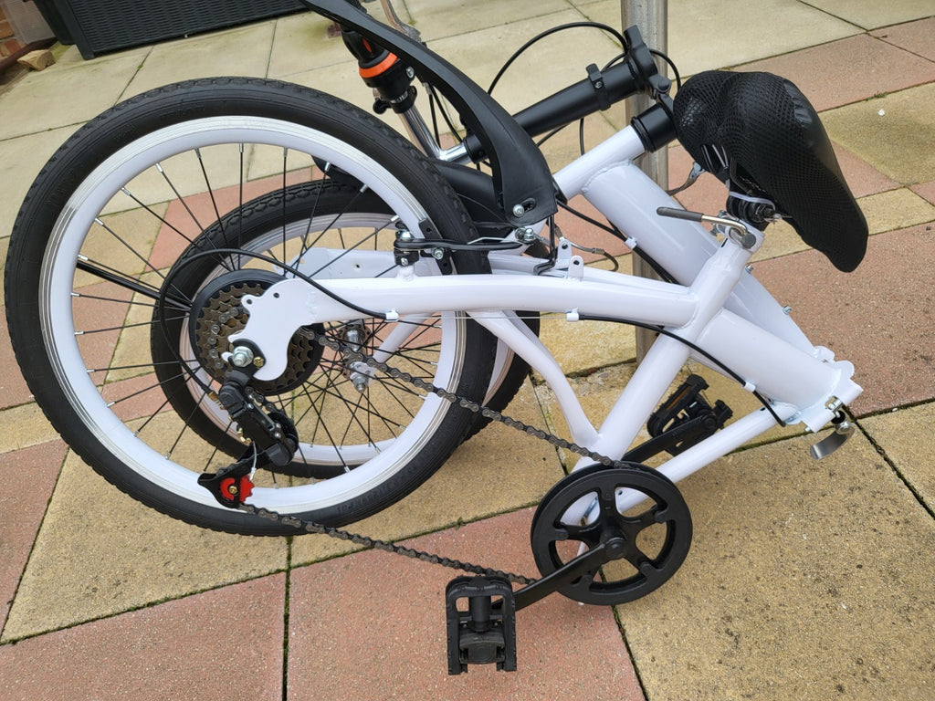 Folding Folding Bike 20" Wheel, 6-Speed, Unisex Commuter Bicycle, See Photos