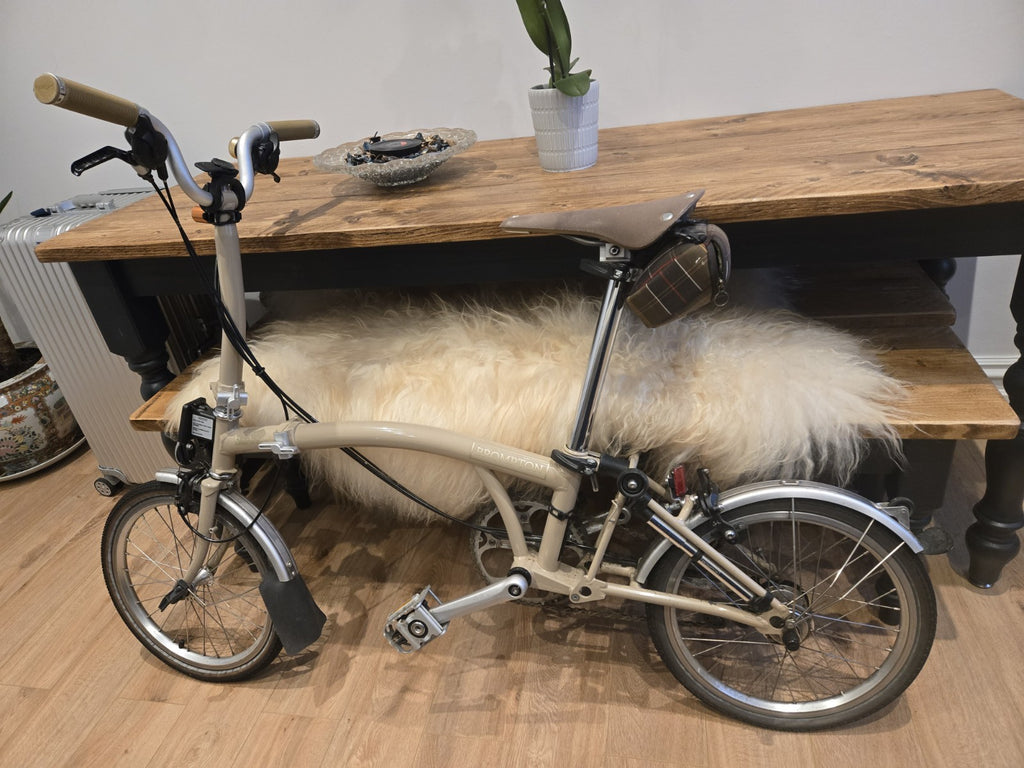 Brompton x Barbour Limited Edition Folding Bike – Rare – Great Condition