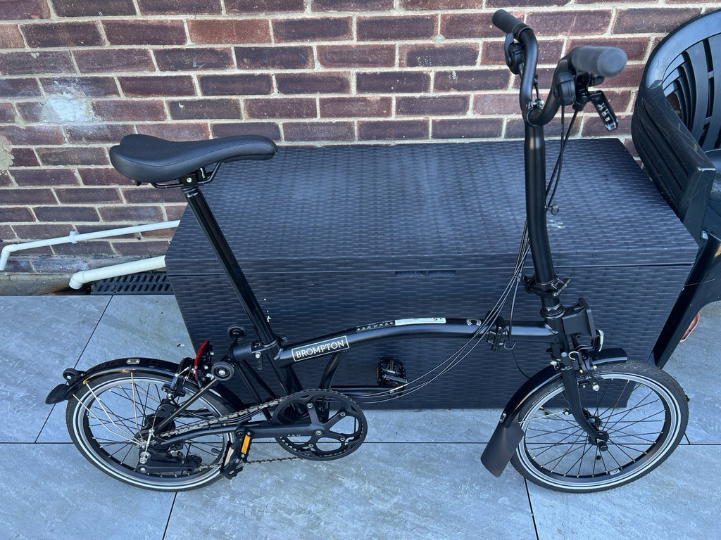 Brompton C Line 6-Speed High Handle 2025 - Matt Black