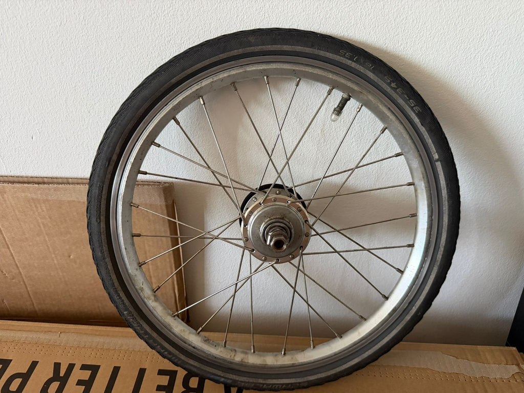 Brompton Bike  6 Speed Rear Wheel  - Silver