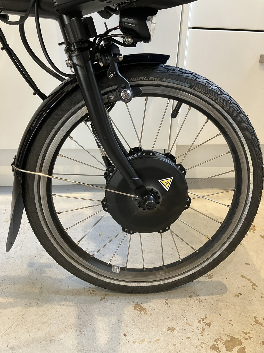 Brompton Electric C Line 4 Speed Folding Bike 2025  +  large bag. Can deliver.