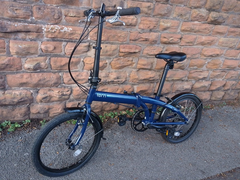 Tern Link B7 Folding Bike 20-inch - Blue VCG
