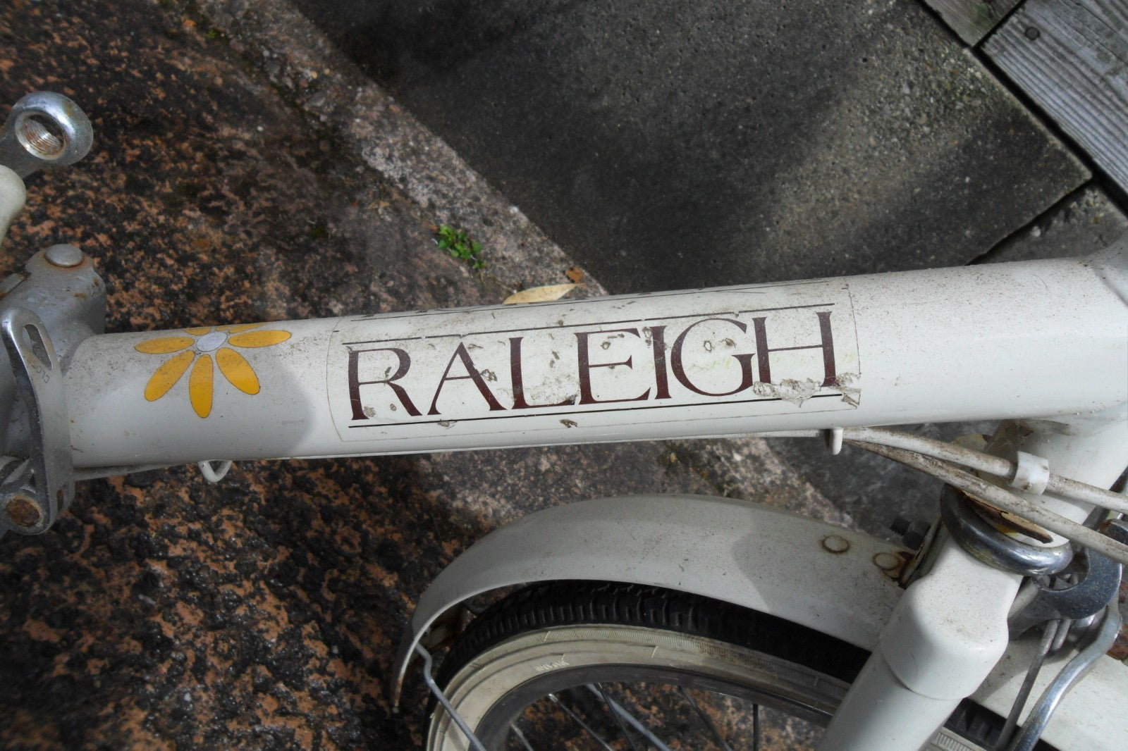 vintage raleigh fold up bike