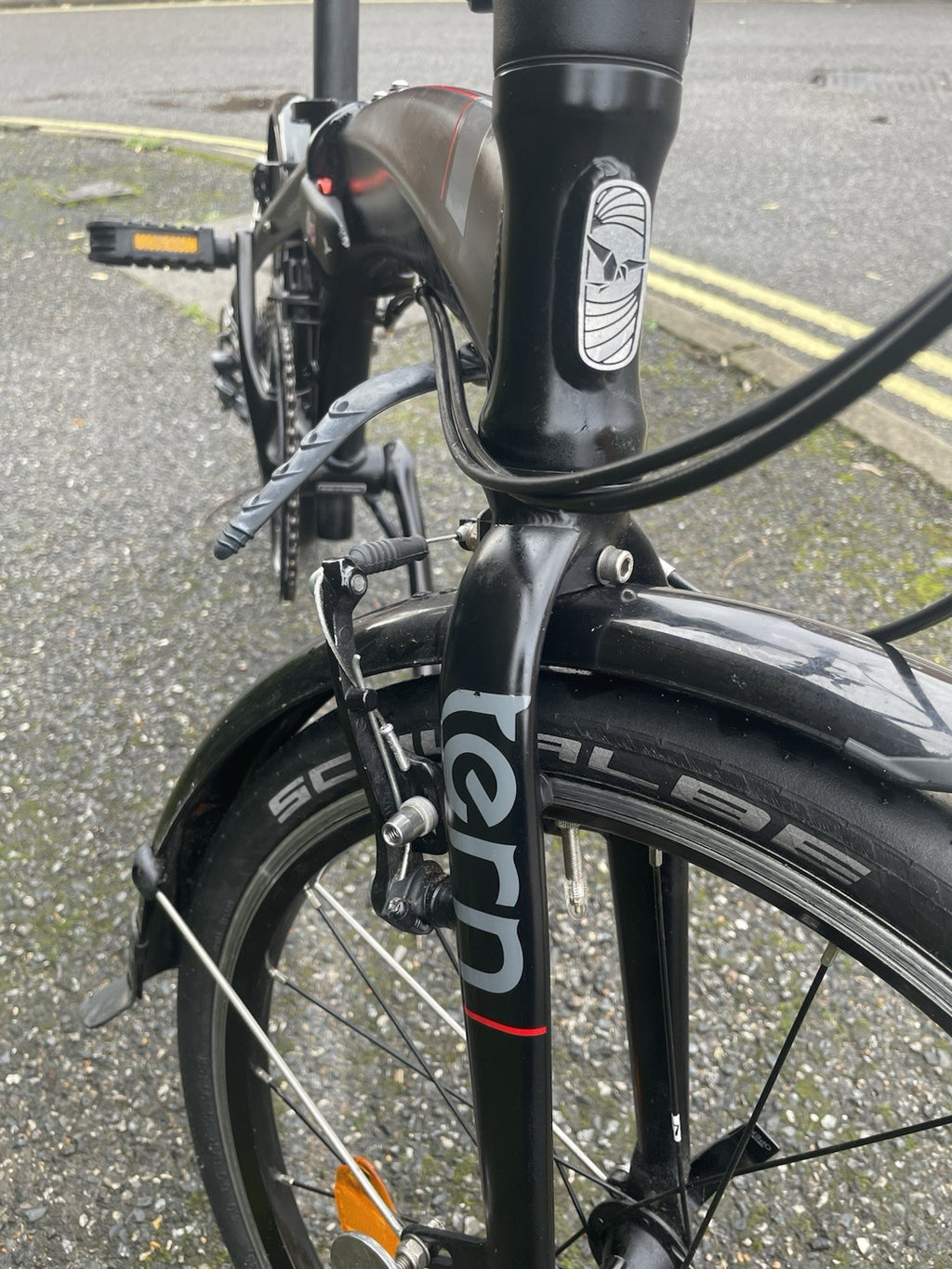 Tern Verge N8 Folding Bike 20” 8 Speed Matte Black Commuter 2019 Model