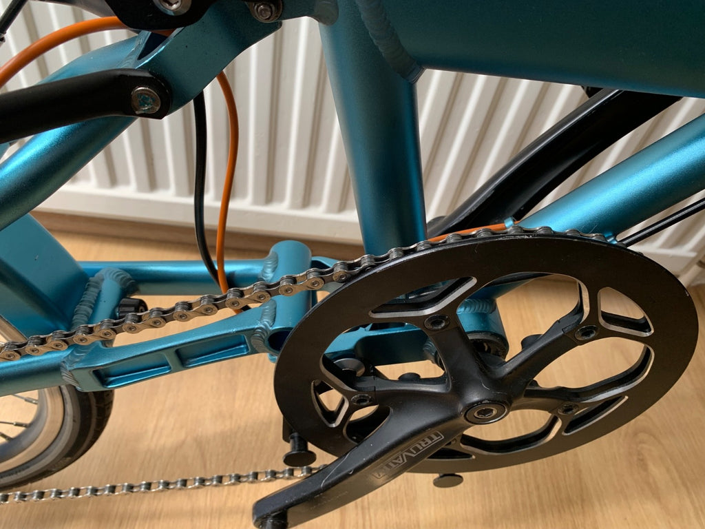 Mezzo D9 Folding Bike Bicycle - Very Good Condition - Serviced with New Parts