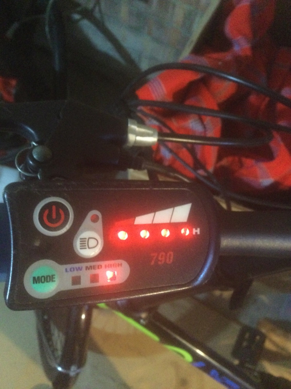 folding bike used (e-life)