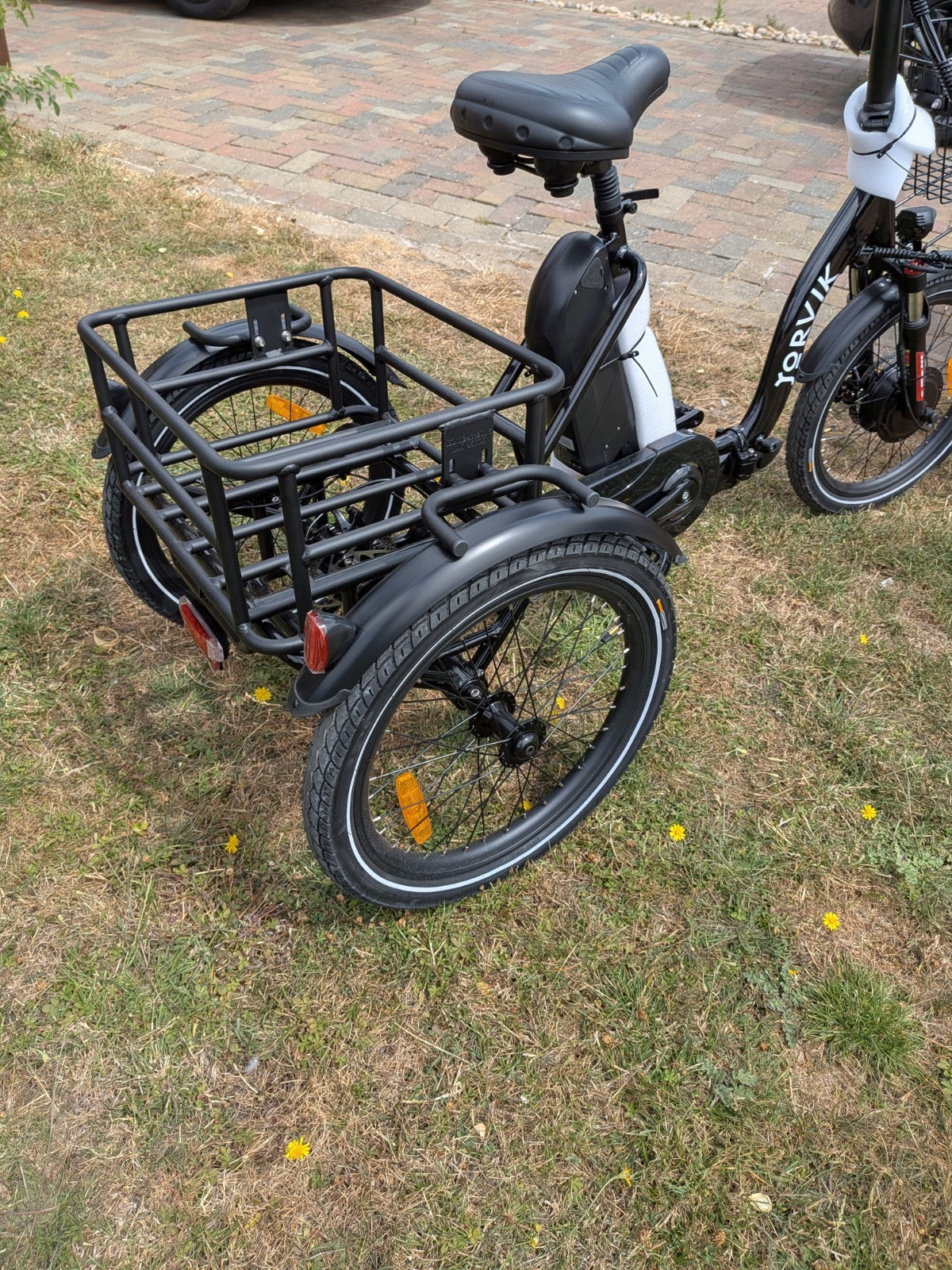 Jorvik Rida Folding Tricycle E-Trike Black, BRAND NEW, DELIVERY