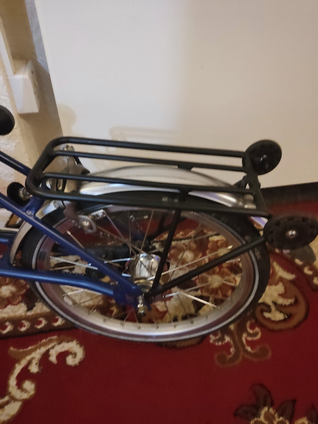 Folding Bike Brompton M6L Tempest Blue Folding Bike