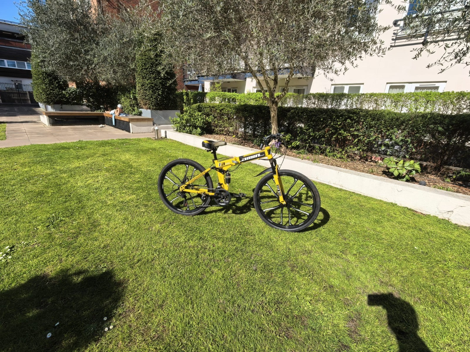 24"/26" Folding Mountain Bike Full Suspension, Disc Brakes, Lightweight 21-Speed