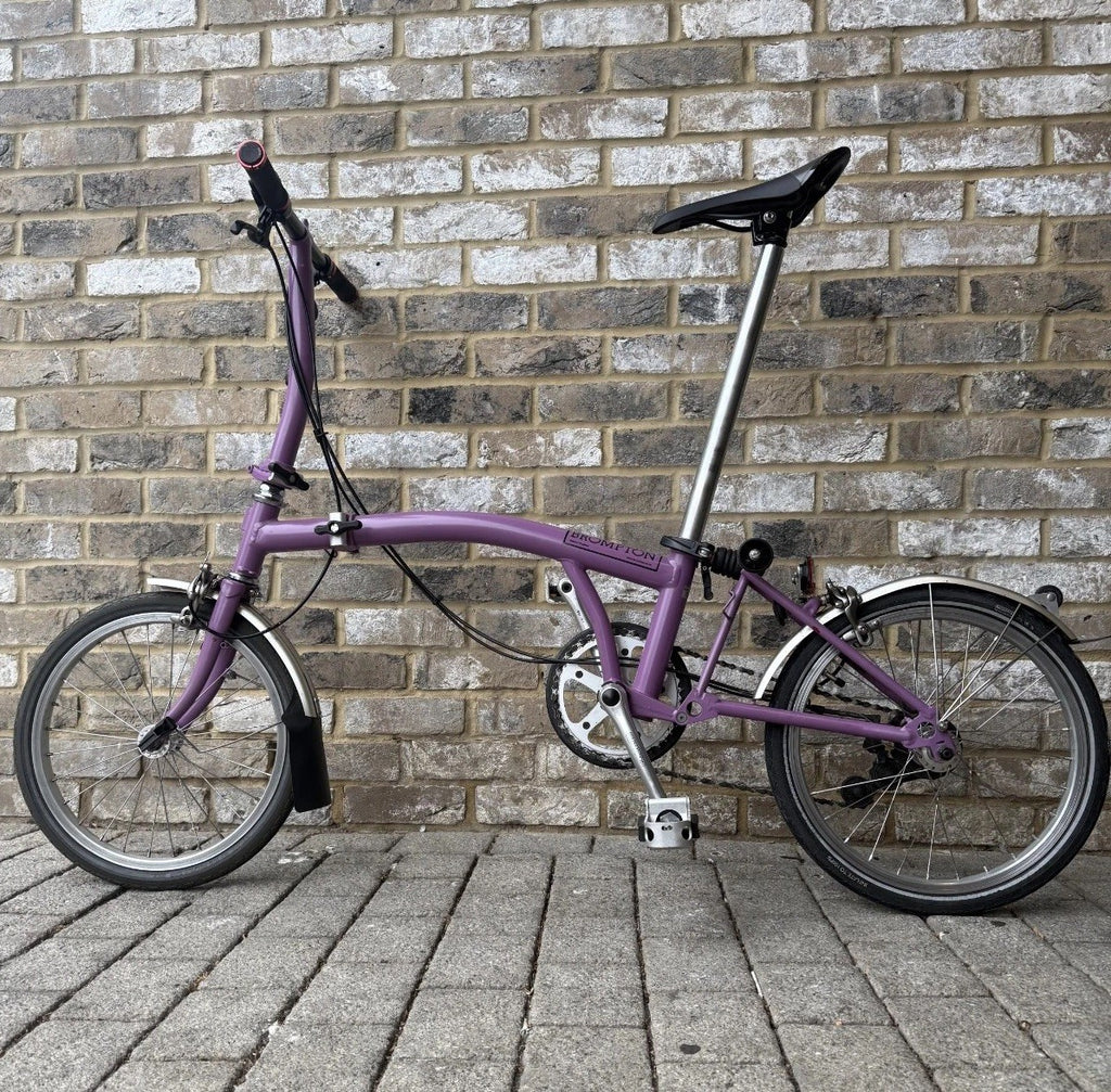 Brompton Purple Haze S2L - Rare Discontinued Colour - WORLDWIDE SHIPPING
